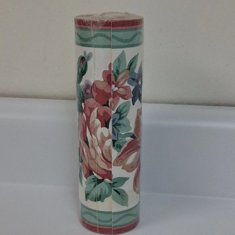 Vintage Floral Wallpaper Roll Cottagecore Rose Botanical Shabby Chic Decor